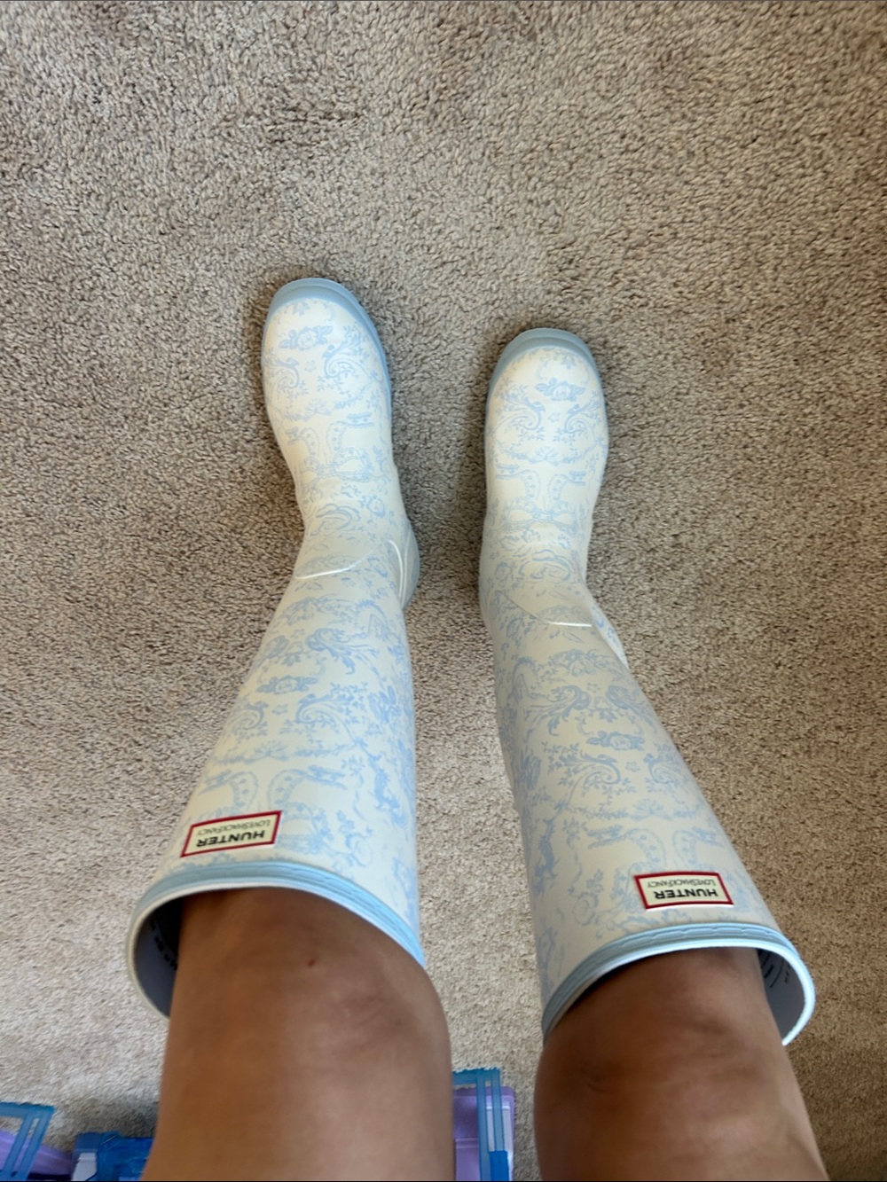 Hunter *LoveFancyShack rain boots. Size 8 - Picture 17 of 17